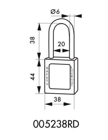 Kit de consignation Cadenas anse nylon - THIRARD Kit de consignation Cadenas anse nylon - THIRARD