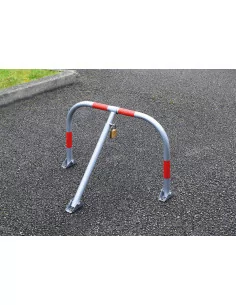 Barrière de parking rabattable - Fermeture par cadenas 2