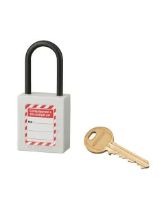 Cadenas de consignation ABS 38mm Ø 4,76mm blanc - THIRARD 2