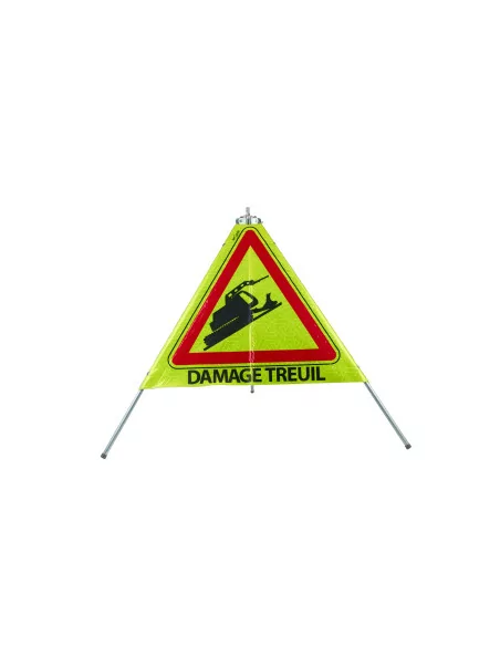 Tripode de signalisation DAMAGE TREUIL - INTERSIGNALETIC