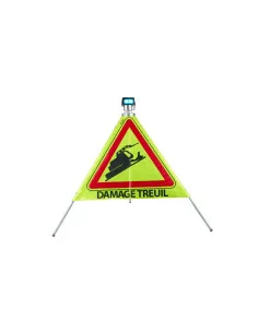Tripode de signalisation DAMAGE TREUIL - INTERSIGNALETIC 2