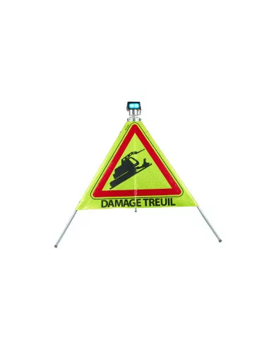 Tripode de signalisation DAMAGE TREUIL - INTERSIGNALETIC Tripode de signalisation DAMAGE TREUIL - INTERSIGNALETIC