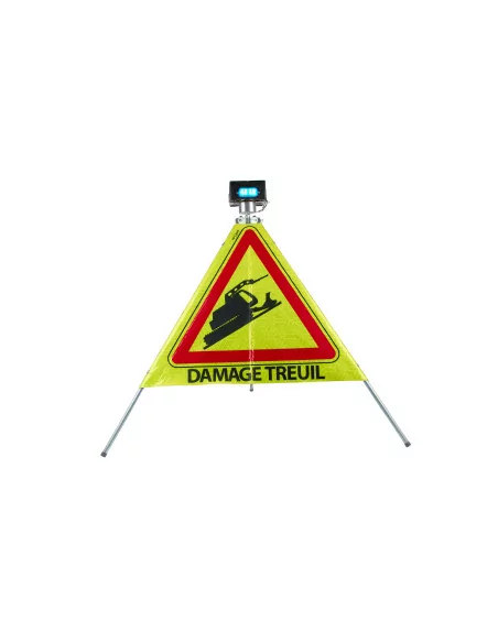 Tripode de signalisation DAMAGE TREUIL - INTERSIGNALETIC