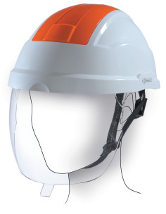 Casque de protection Arc Flash E-Sharck Classe 1 TC42ESBB - PENTA