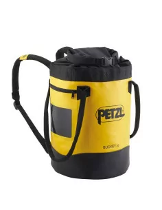 Sac auto portant 15 litres BUCKET - Jaune/Noir - PETZL 2