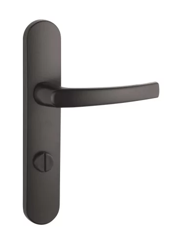 Poignée de porte à condamnation Sultane - Entraxe 195mm, Noir - THIRARD Poignée de porte à condamnation Sultane - Entraxe 195mm, Noir - THIRARD