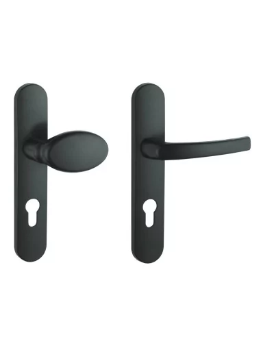 Poignée de porte palière Sultane - Entraxe 195mm, Noir - THIRARD Poignée de porte palière Sultane - Entraxe 195mm, Noir - THIRARD