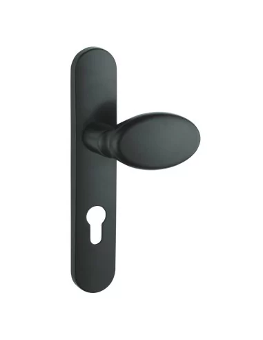 Poignée de porte palière Sultane - Entraxe 195mm, Noir - THIRARD