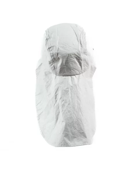 Casquette de protection avec protège nuque amovible - Anti UV, anti infrarouges, blanche - SOWAY