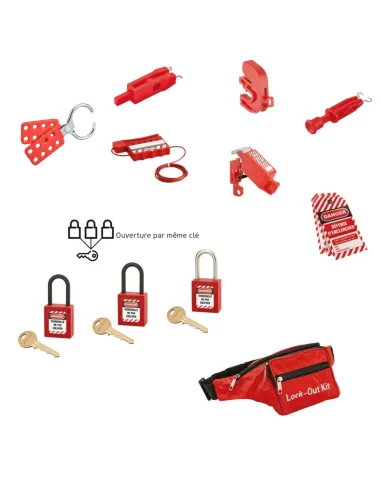 Kit de consignation "Maintenance Électrique" - THIRARD