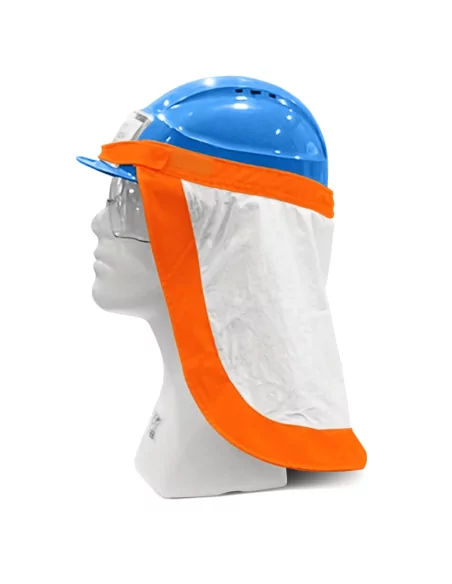 Protège nuque pour casque, accroche extérieure - Anti-UV et anti-infrarouges UPF 50+ - SOWAY
