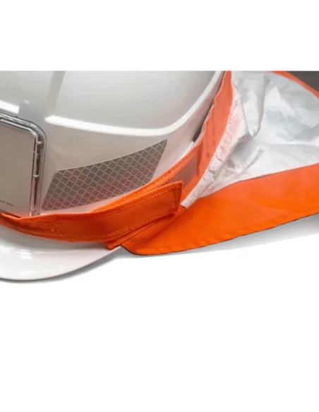 Protège nuque pour casque, accroche extérieure - Anti-UV et anti-infrarouges UPF 50+ - SOWAY