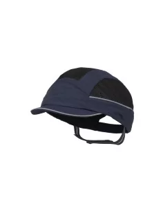 Casquette de protection AirStream - Bleu marine, visière courte 3cm - SURFLEX