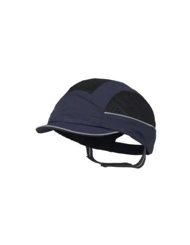 Casquette de protection AirStream - Bleu marine, visière courte 3cm - SURFLEX