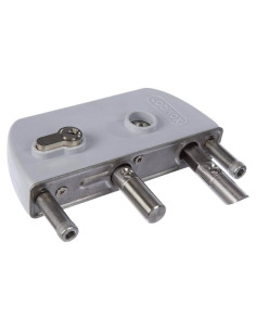 Serrure de portillon - Pour tube carré de 40mm, aluminium - LOCINOX 2