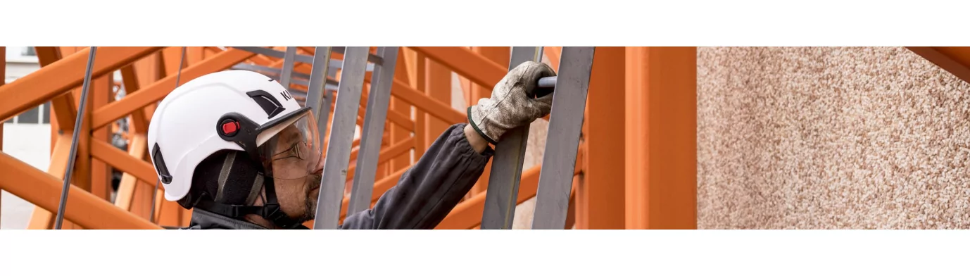 Casque de protection professionnel pour chantier - Beaurain